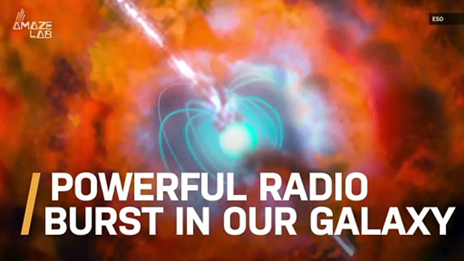 Powerful Radio Signal Detected Within Our Own Galaxy for First T